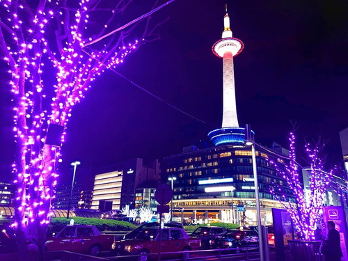京都塔夜景